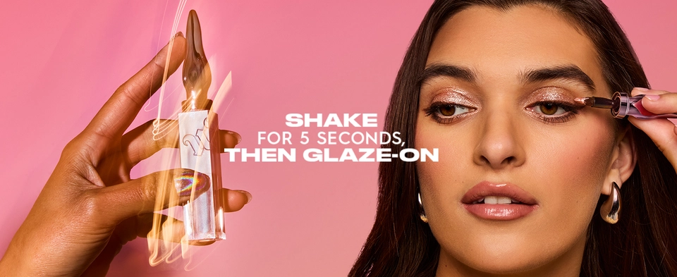 Key benefits + brush + shake to activate